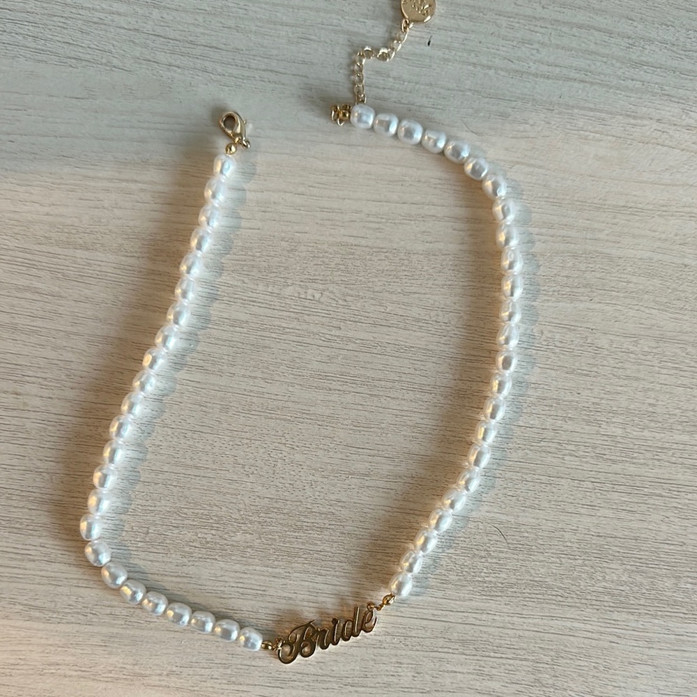 Elegant Pearl 'Bride' Bracelet